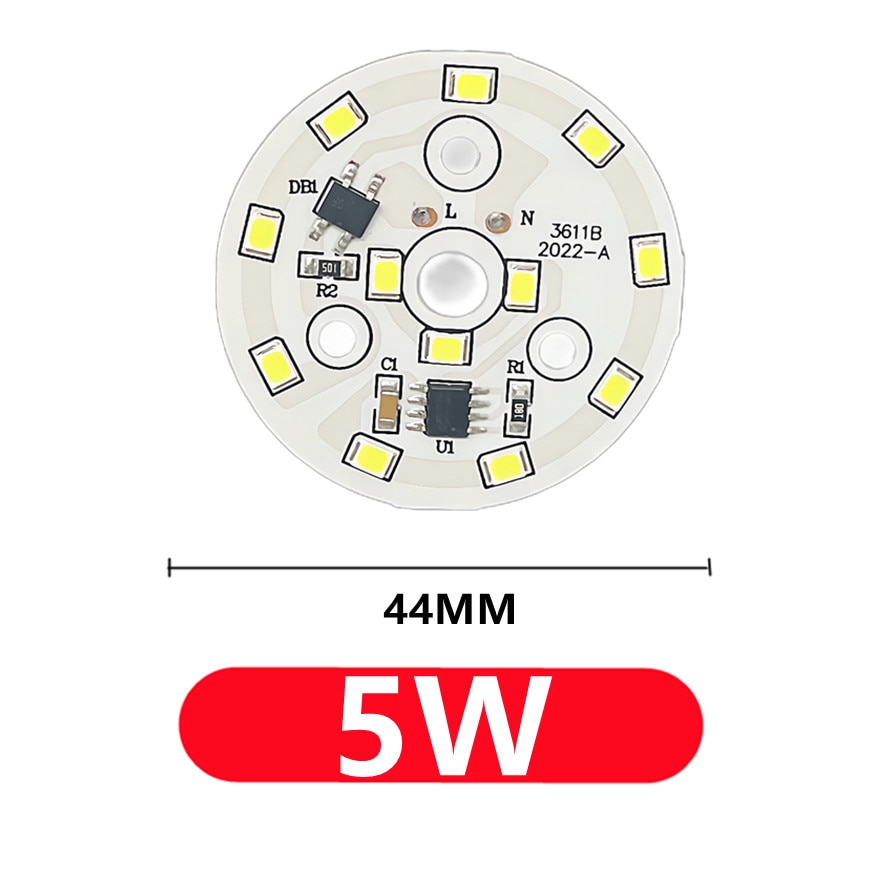 

Светодиодные чипы для светильников SMD 2835 3-18Вт