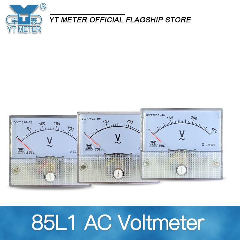 

Вольтметр YTMETER 56*64мм