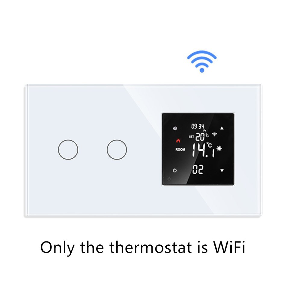 

Умный термостат Wi-Fi с сенсорным экраном