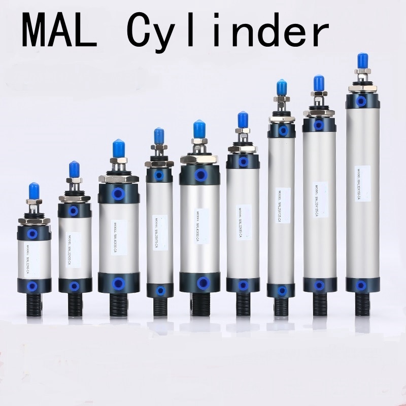 

Мини цилиндр из алюминиевого сплава MAL20X10U MAL20X15U MAL20X20U MAL20X25U MAL20X30U MAL20X40U MAL20X50U MAL20X60U MAL20X75U MAL20X80U