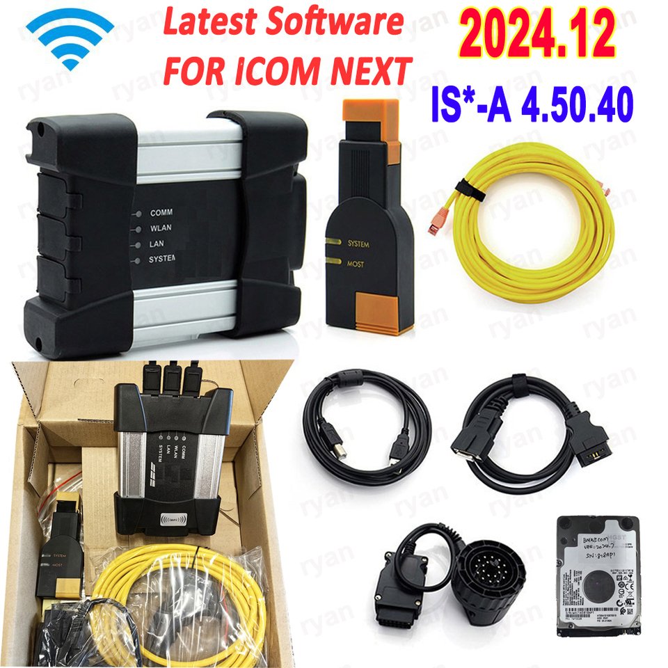 

Для BMW ICOM NEXT WIFI дополнительный HDD 2024.12 OBD сканер Icom Next для BMW WIFI автоматический диагностический программирующий инструмент