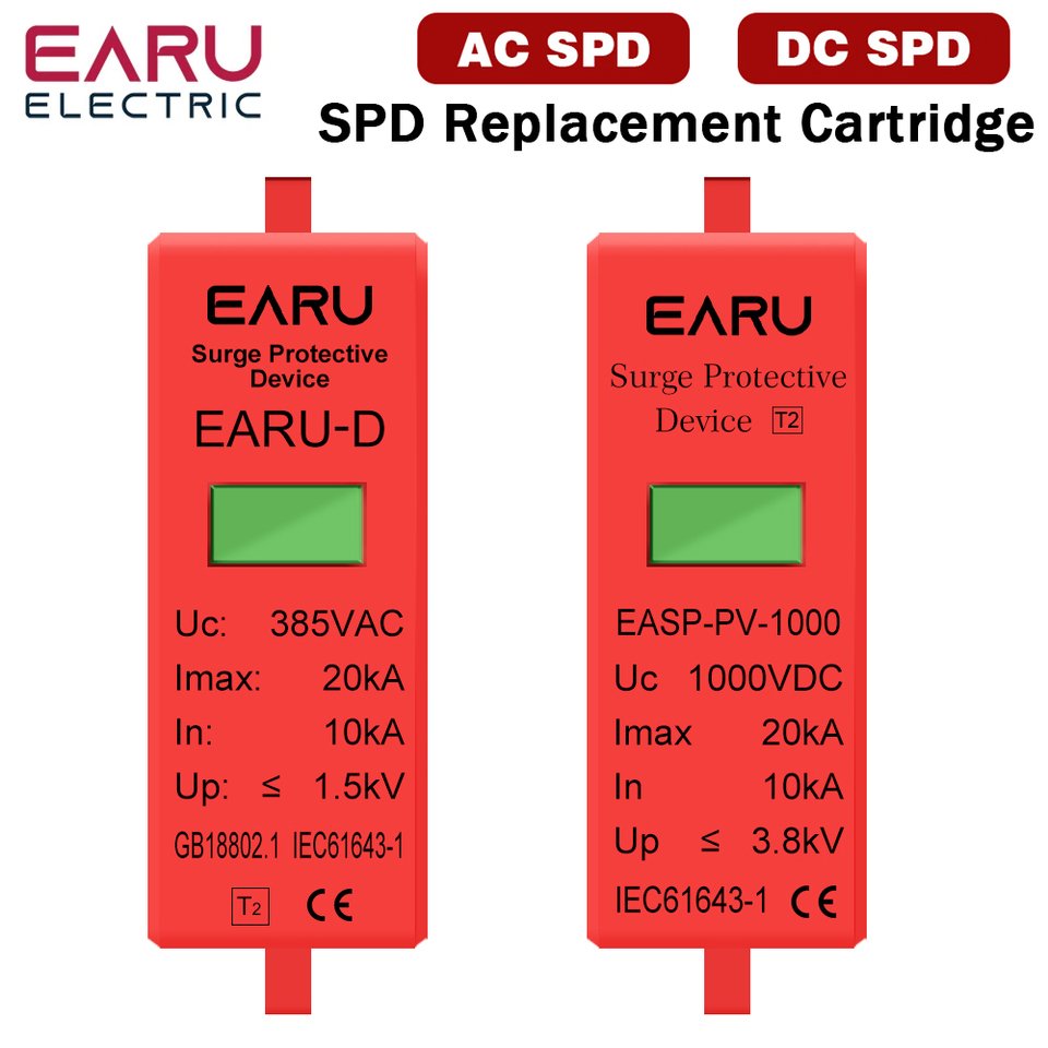 

Сменные картриджи EARUELECTRIC для автоматических выключателей SPD