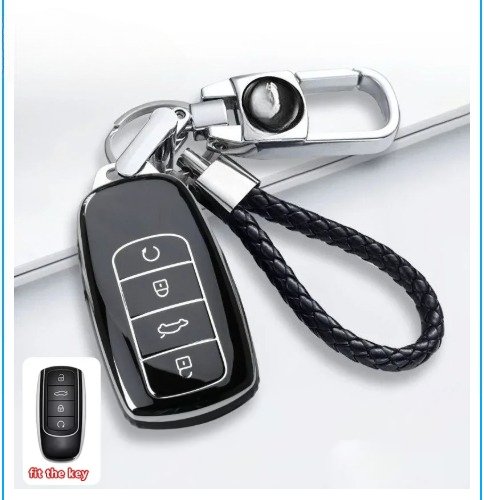 

Чехол для автомобильного ключа Chery Jaecoo J7 7 J8 Omoda 5 C5 Arrizo 5 6 PRO Plus Tiggo 7 8 Чехол с дистанционным управлением, сумка, брелок, аксессуары