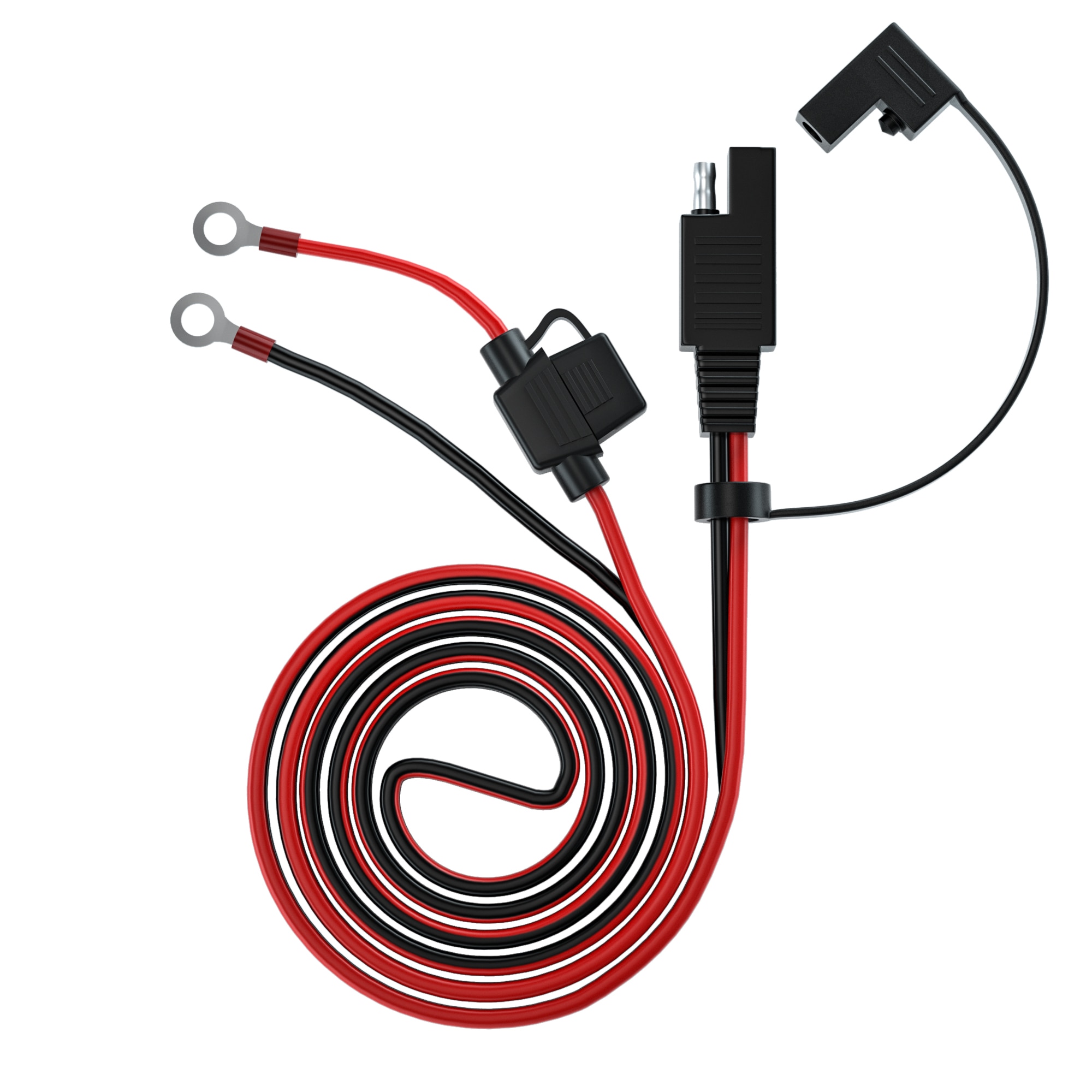 

16AWG 1,4 м 12 В кольцевой разъем SAE для уплотнительного кольца удлинитель кабельный разъем автомобильное зарядное устройство для мотоцикла