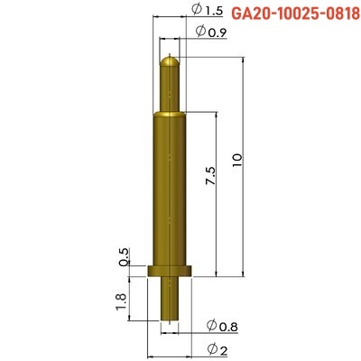 

RTLECS Pogopin разъем для аккумулятора GA20-0xX-XX