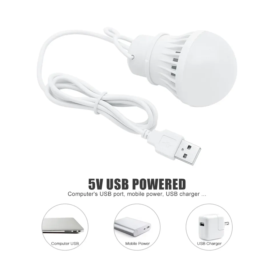 

HTHwish Портативная USB LED лампа 3W 5W 7W