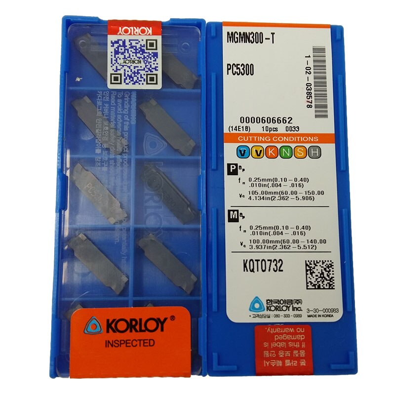 

KORLOYR PC5300 твердосплавные лезвия