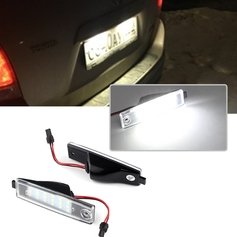 

2 шт. светодиодная лампа освещения номерного знака для TOYOTA Hiace S.B.V/Highlander/RAV4/Land Cruiser 200/для Lexus RX300/для Scion XB