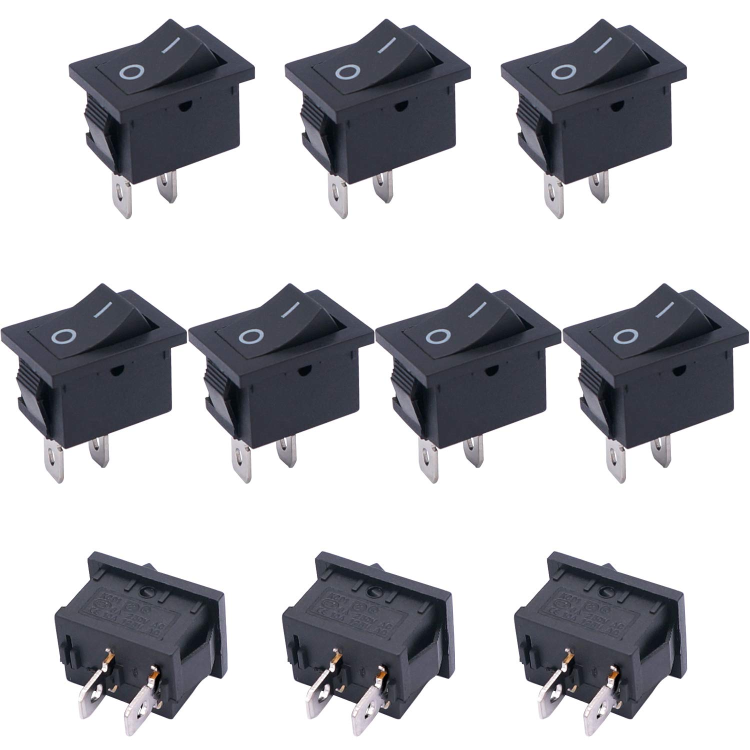 

10 шт. кулисные переключатели AOKIN 15x21 мм 10A/125 В 6A/250 В