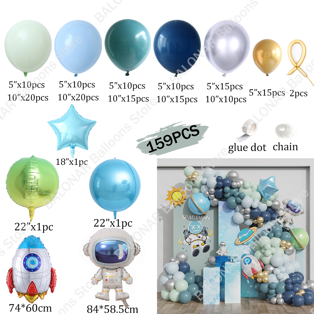 

Космическая гирлянда из шаров BALONAR для мальчика