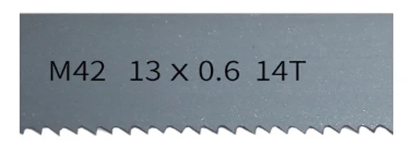 

1400, 1425, 1435, 1440, 1470 мм x 13x0,6 мм x 6Tpi пильный диск для резки твердой древесины, мягкий металл M42 Биметаллические Ленточные Пилы