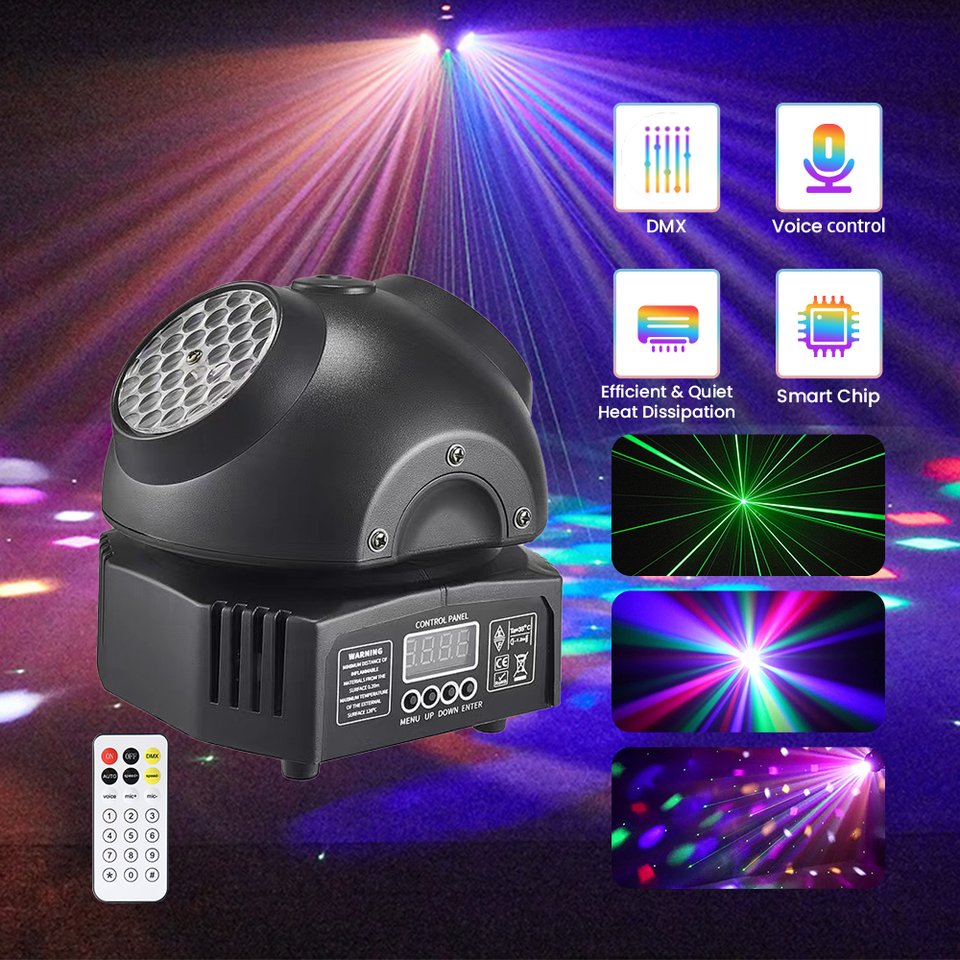 

Мини дискотека 36 Вт RGBW DMX