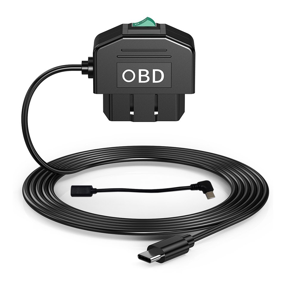 

Комплект жесткого провода OBD Type C, зарядное устройство, преобразователь, кабель адаптера питания для 70mai 70 Mai DVR, зарядное устройство, парковочный кабель питания, провод Obd Hardwire