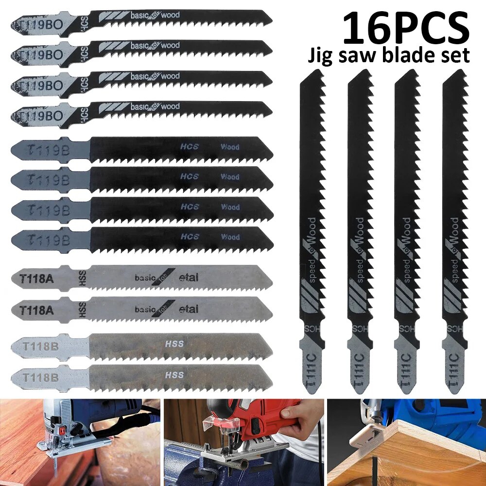 

Набор лезвий для лобзика Hands DIY, 16/48 шт., HCS
