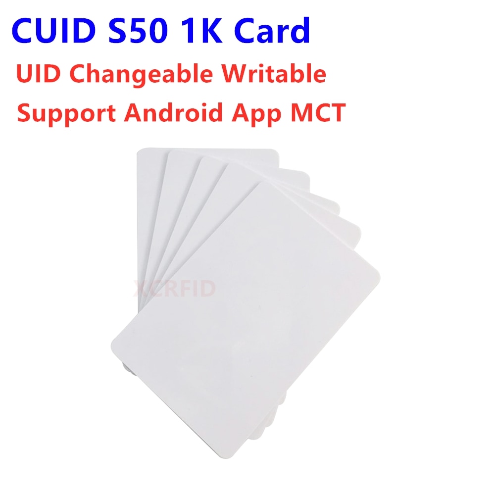 

Сменная NFC карта Anordsem CUID Changeable card