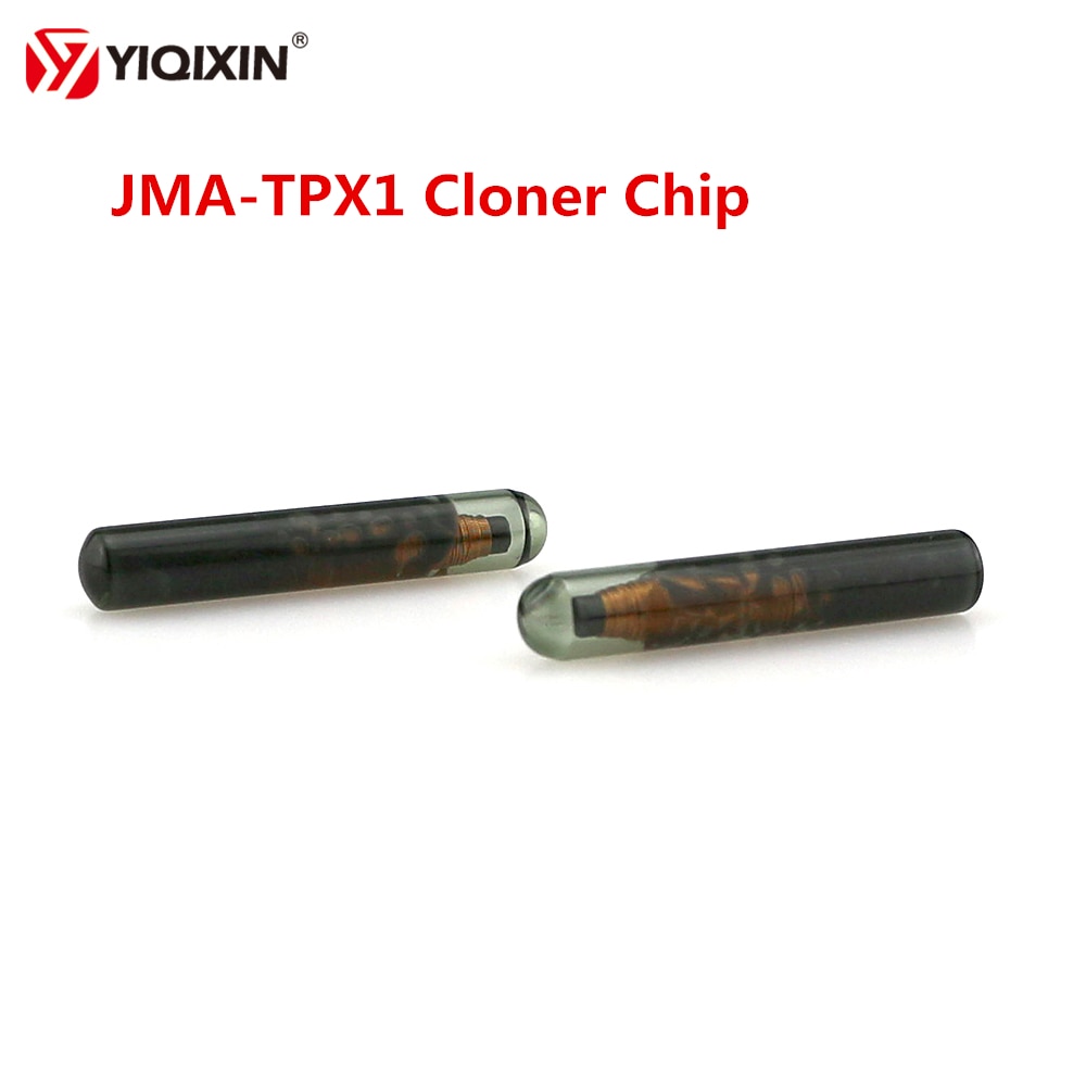 

Чип YIQIXIN 1 шт./лот JMA TPX1, чип-дупликат 4C, Оригинальный стеклянный чип TPX1, чип для удаленного копирования автомобильного ключа