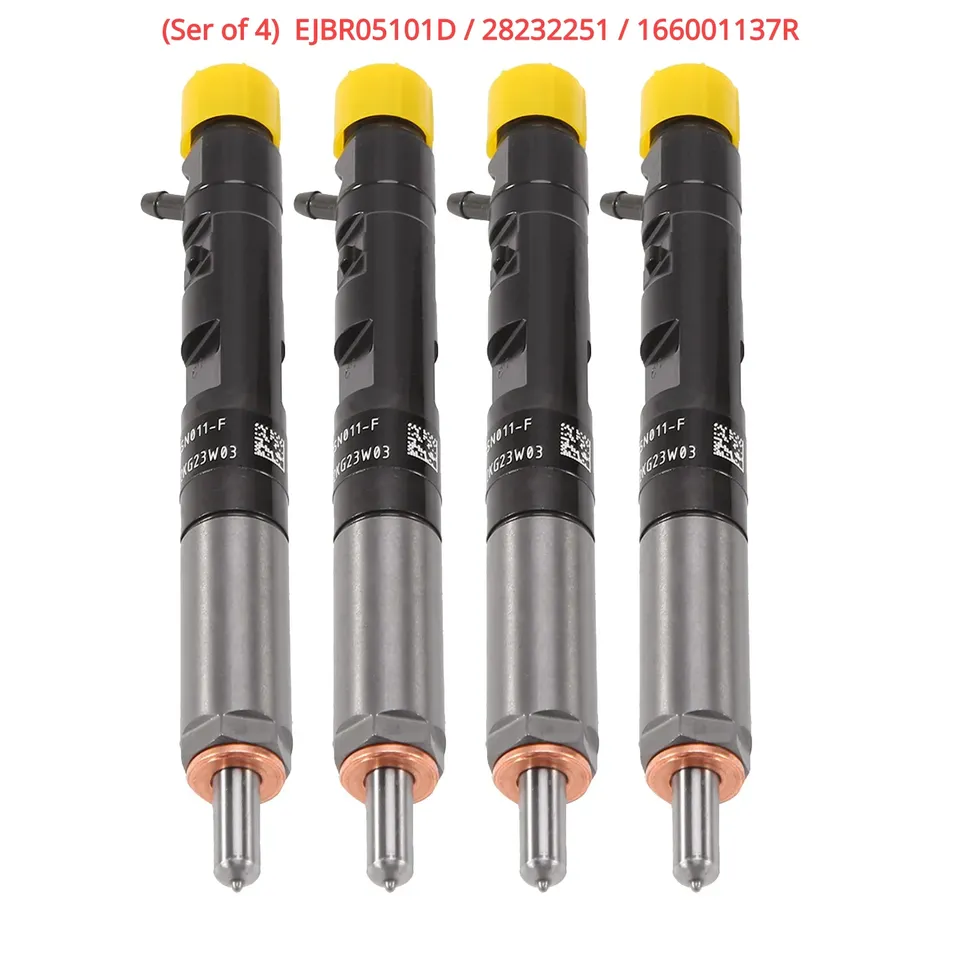 

(Сер из 4) EJBR05101D / 28232251 / 166001137 R Новая форсунка дизельного топлива для Renault Clio Nissan Dacia Suzuki 1.5DCI