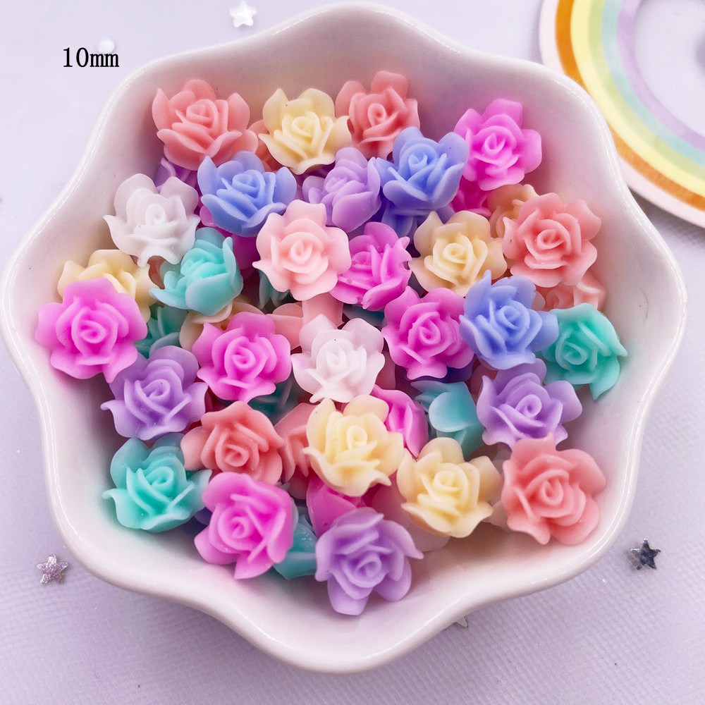

50 шт. цветочные камни Diy Super Paradise 10 мм