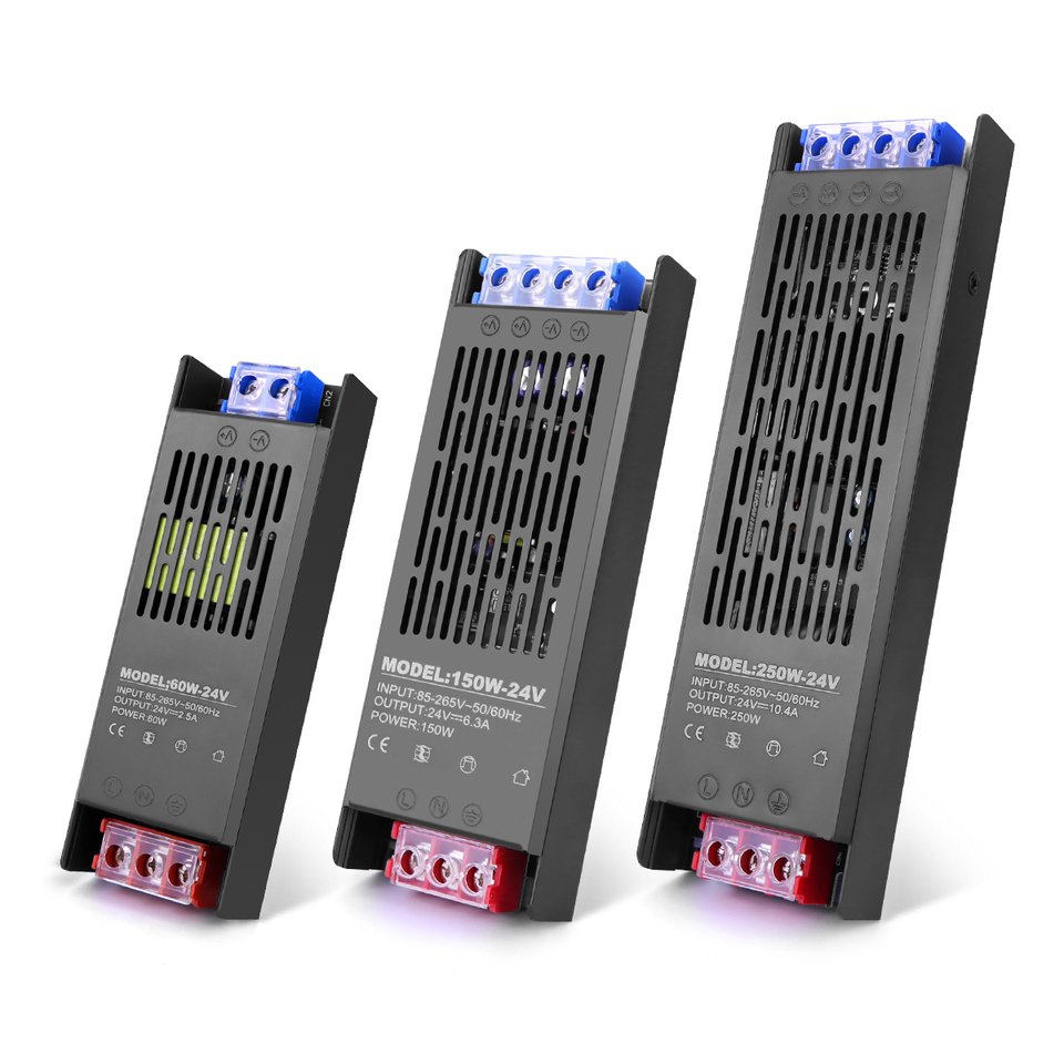 

Guillermo Трансформатор освещения 60/150/250Вт AC110V/220V в DC12V/24V