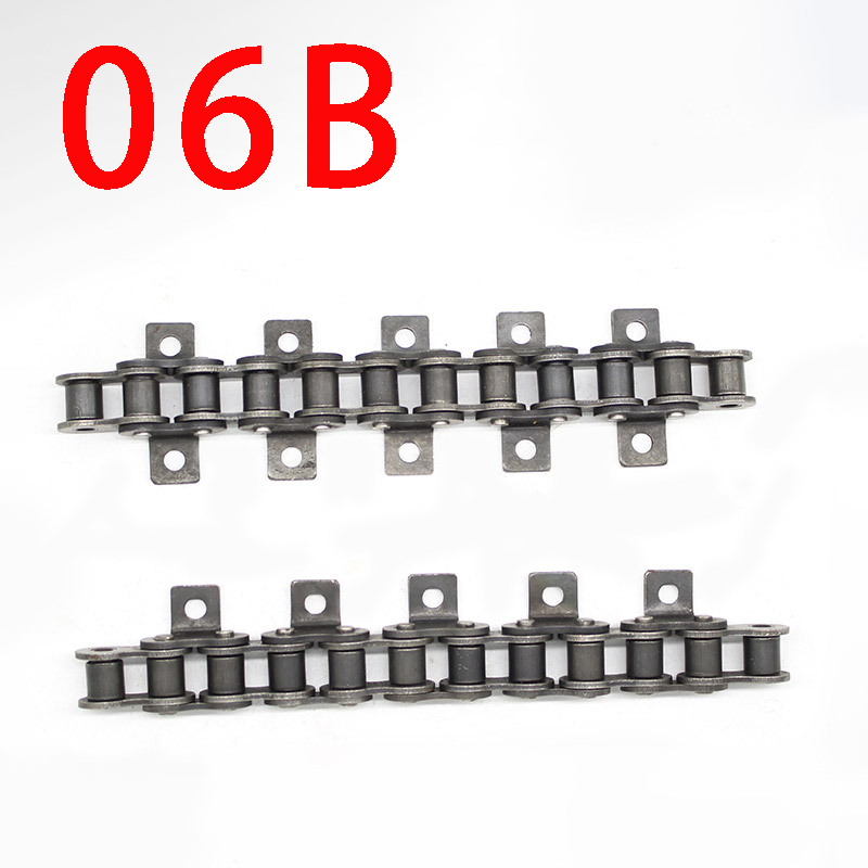 

1 шт., прямая роликовая цепь, 1,5 м, 06B