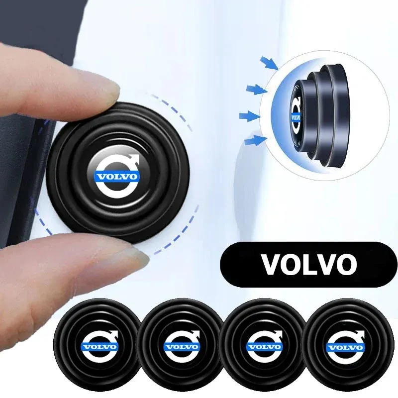 

Для Volvo дверь автомобиля противоударная силиконовая накладка для предотвращения столкновений звукоизоляционный амортизатор для XC60 S60 S80 XC90 V60 XC40 C40 S40 аксессуары