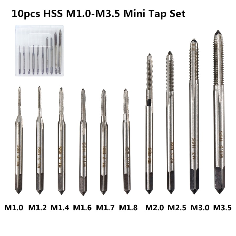 

Набор метчиков xcan M1-M3.5