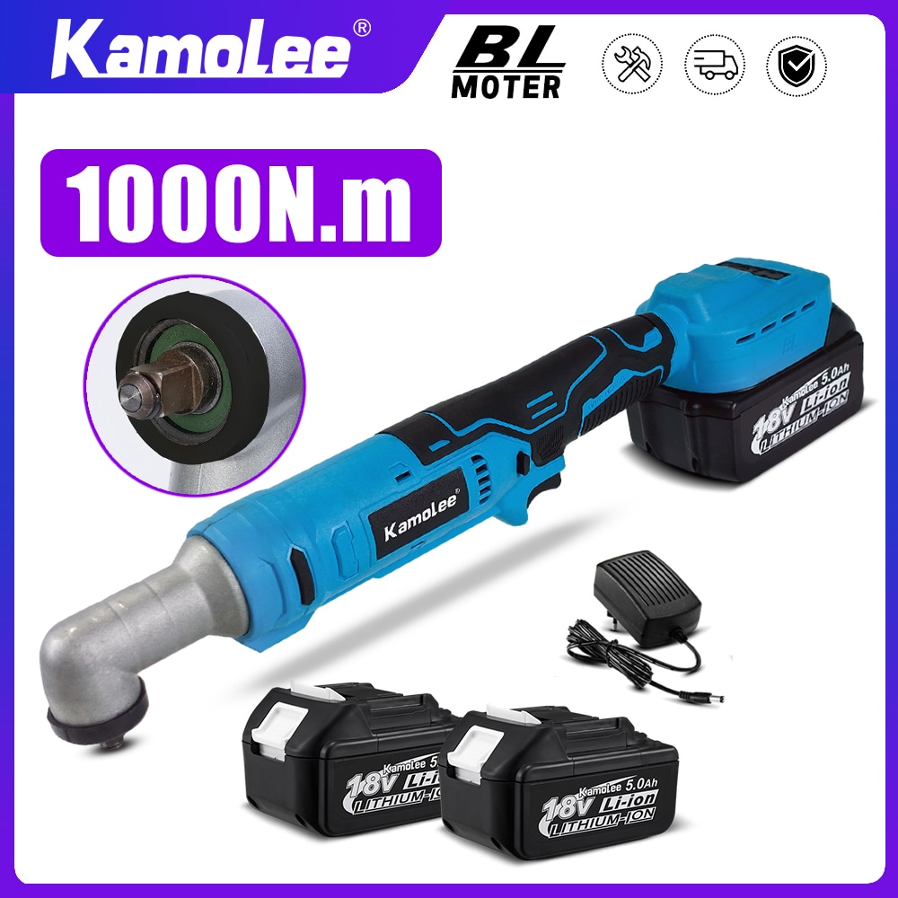 

Kamolee Электрический ключ на аккумуляторах 1000 Н.м