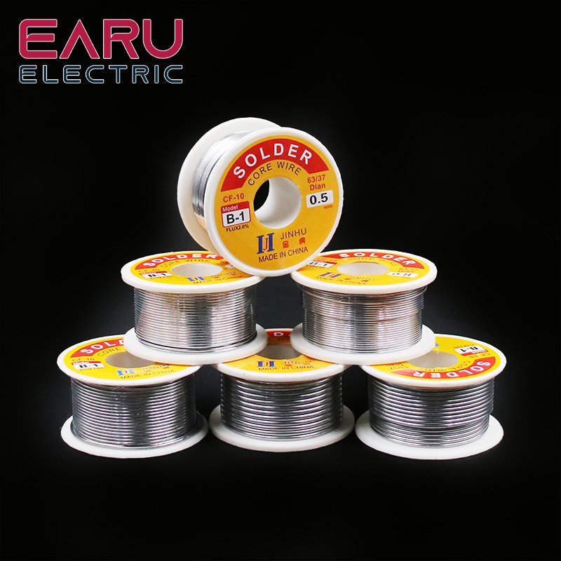 

Паяльная проволока EARUELETRIC 0,6/0,8/1/1,2/1,5/2 мм