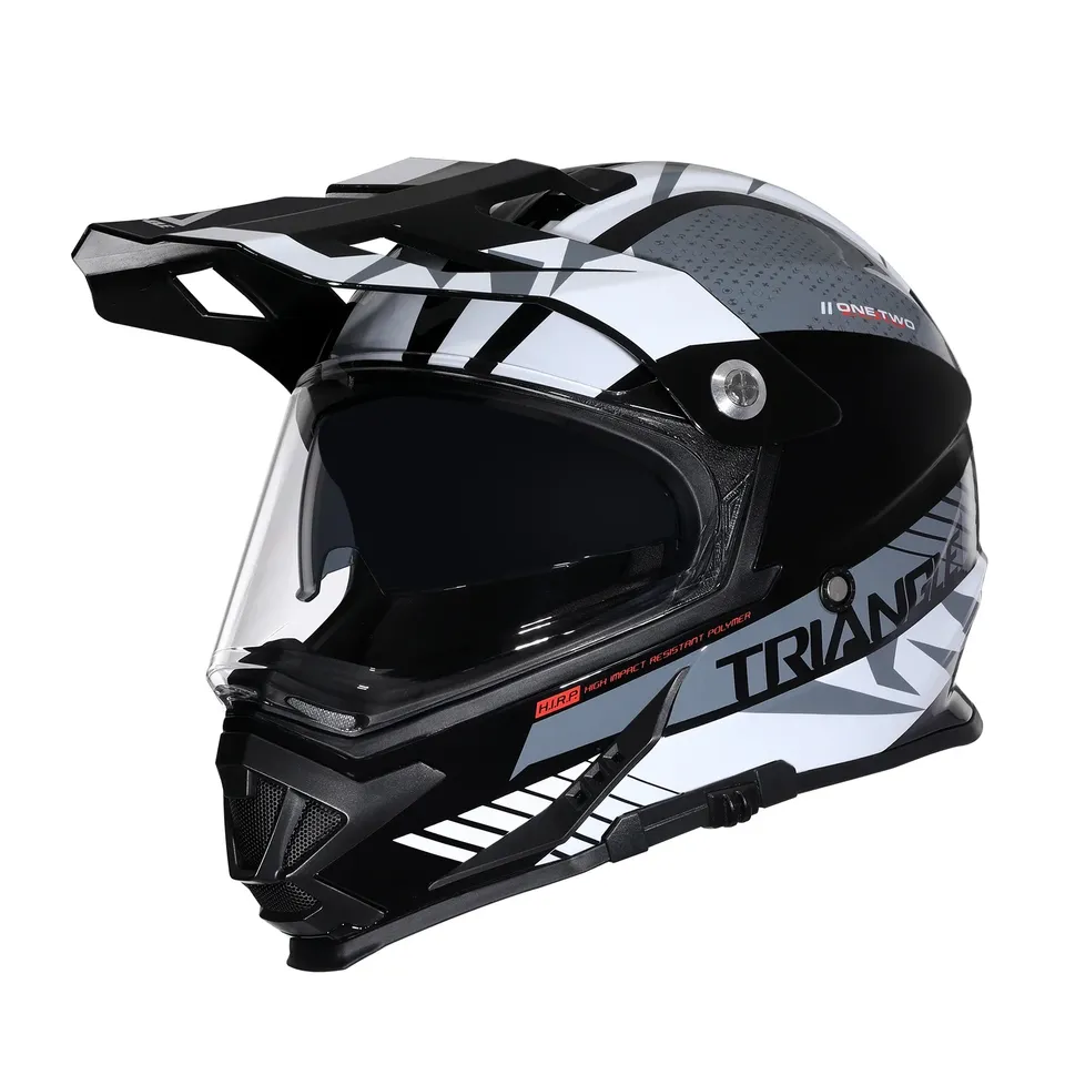 

Мотоциклетный анфас Dirt Bike ATV двойной спортивный шлем с GOPRO внедорожный шлем для мотокросса Casco Para Motos DOT ECE Approved