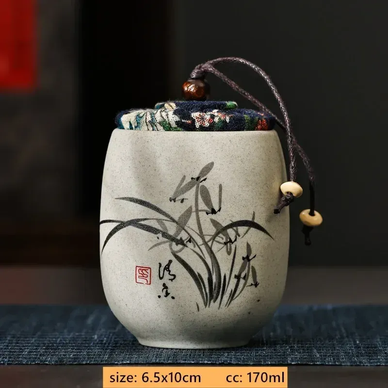 

Керамическая чайница JINGDE TEA SET