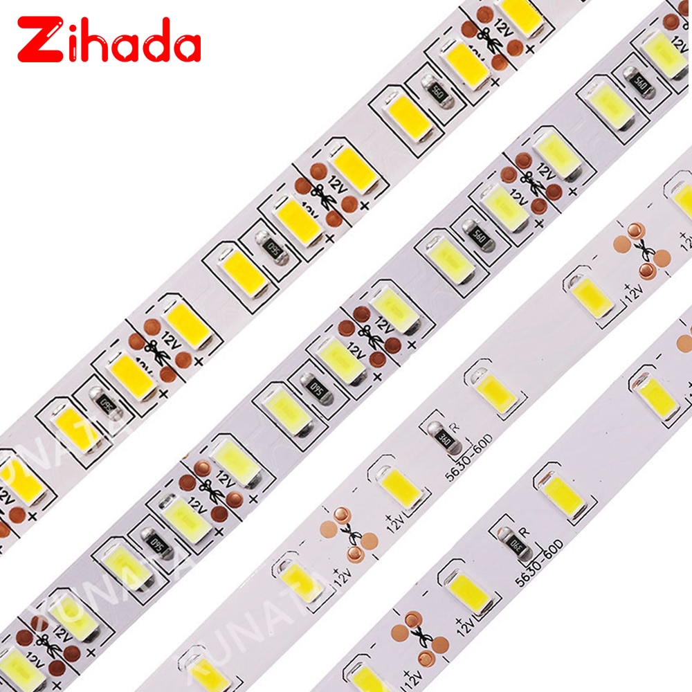 

GAHADA Светодиодная лента SMD 5630 5730 теплый белый 120 светодиодов/м