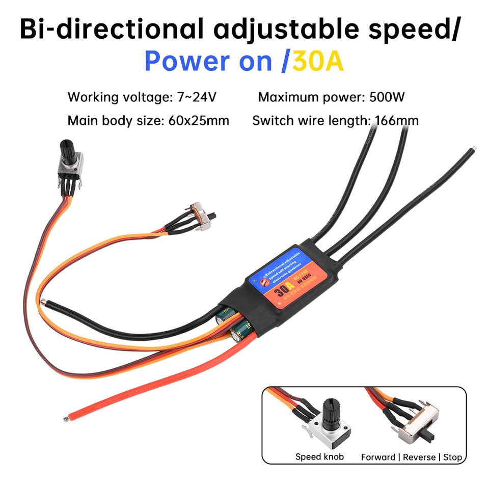 

Контроллер двигателя occkic 30A 500W 60A 1000W