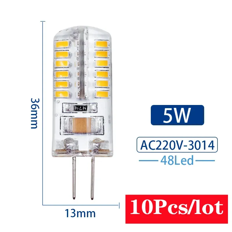

Светодиодные лампы G4 GRZBI 2-9Вт SMD2835 12/220В