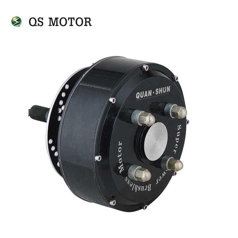 

QS Motor E-Car Motor 3000W 205 50H V2 Тип BLDC Бесщеточный мотор-концентратор Одновальный мотор-концентратор для электромобиля и гольф-автомобиля/автомобиля ATV