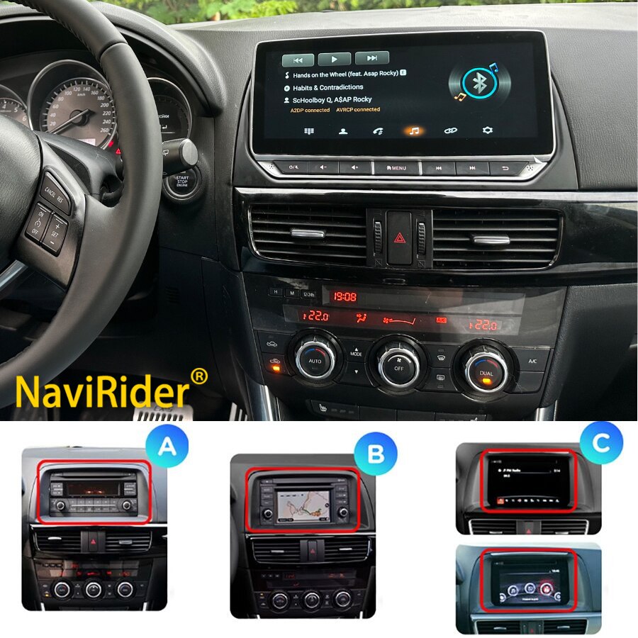 

Экран Android 14 8 ГБ ОЗУ 256 ГБ ПЗУ для Mazda CX5 CX-5 CX 5 2012-2015 Автомобильный радиоприемник Мультимедийный видеоплеер Навигация Стерео GPS