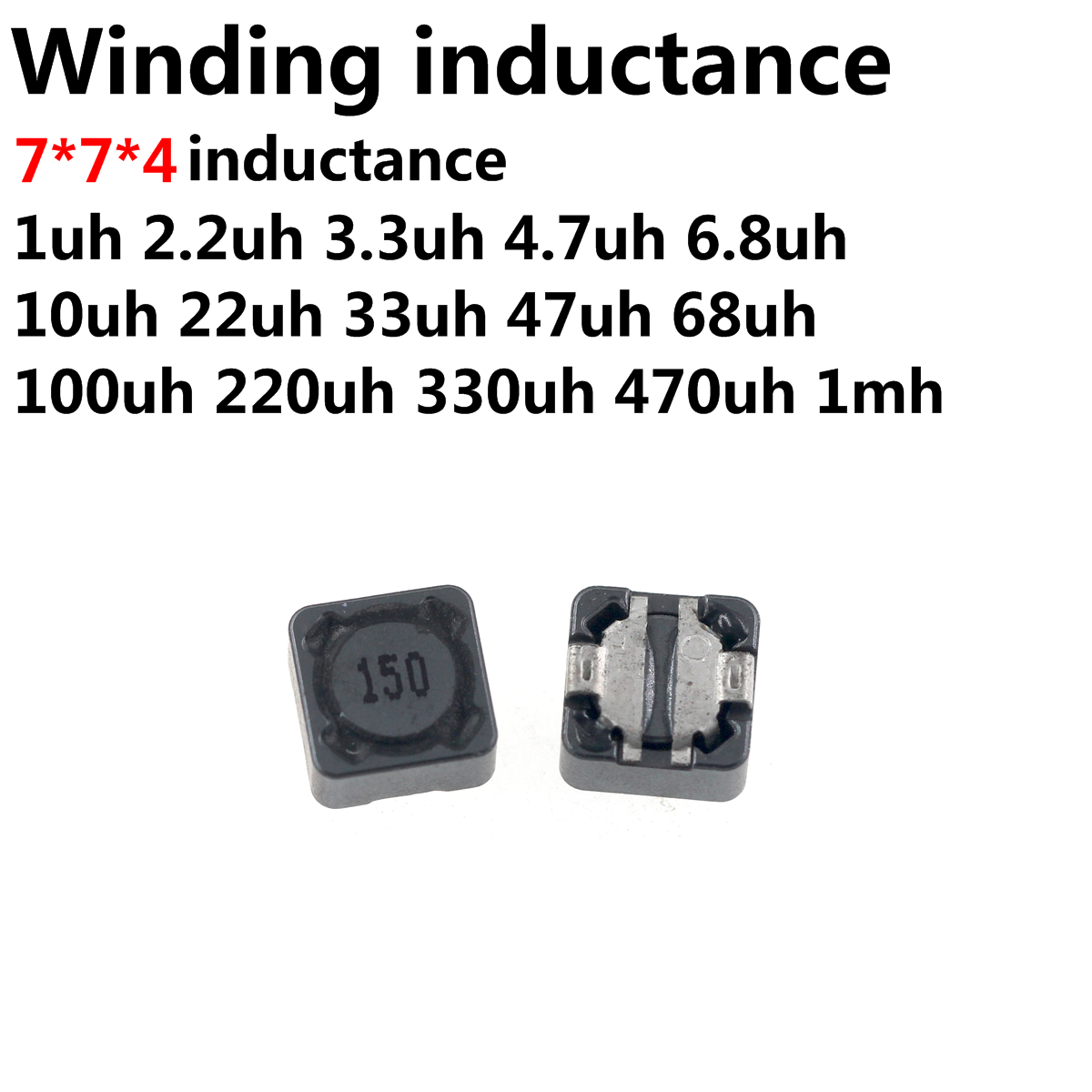 

Индукторы Hongqichip CDRH74 50 шт