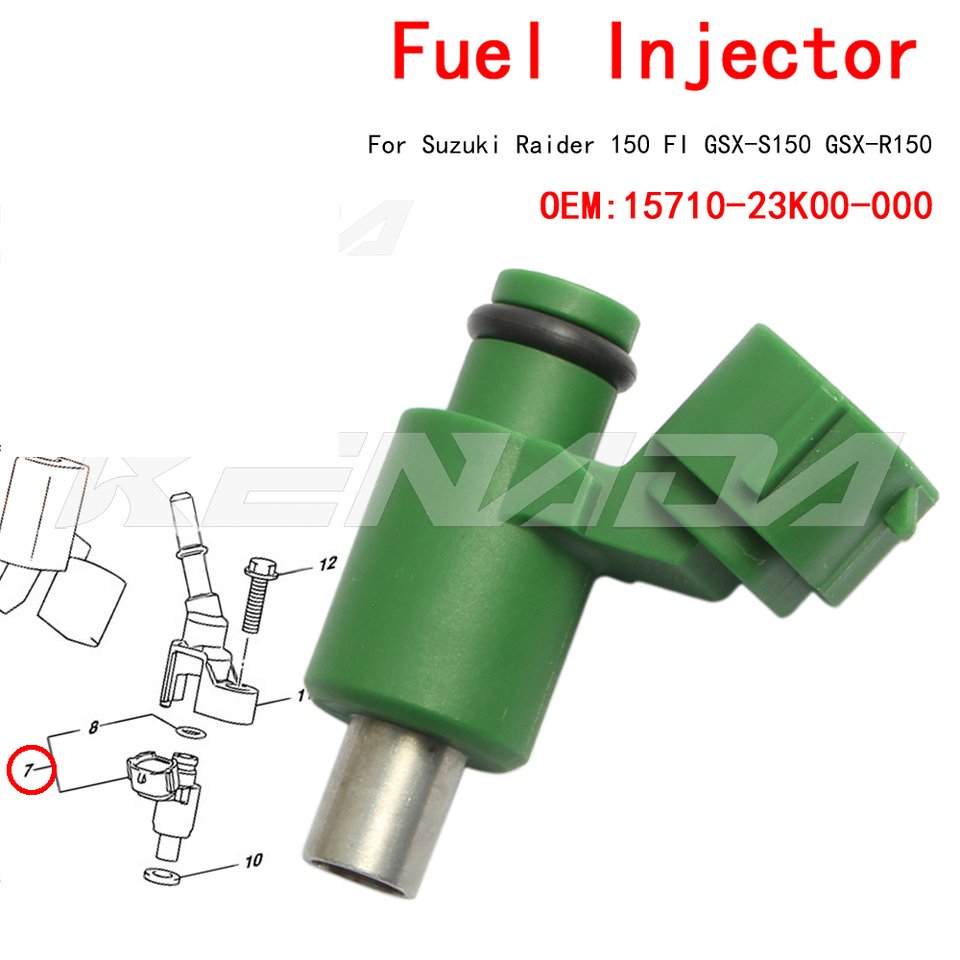 

Форсунка топливной форсунки Suzuki Raider 150 FI GSX-S150 GSX-R150 15710-23K00-000