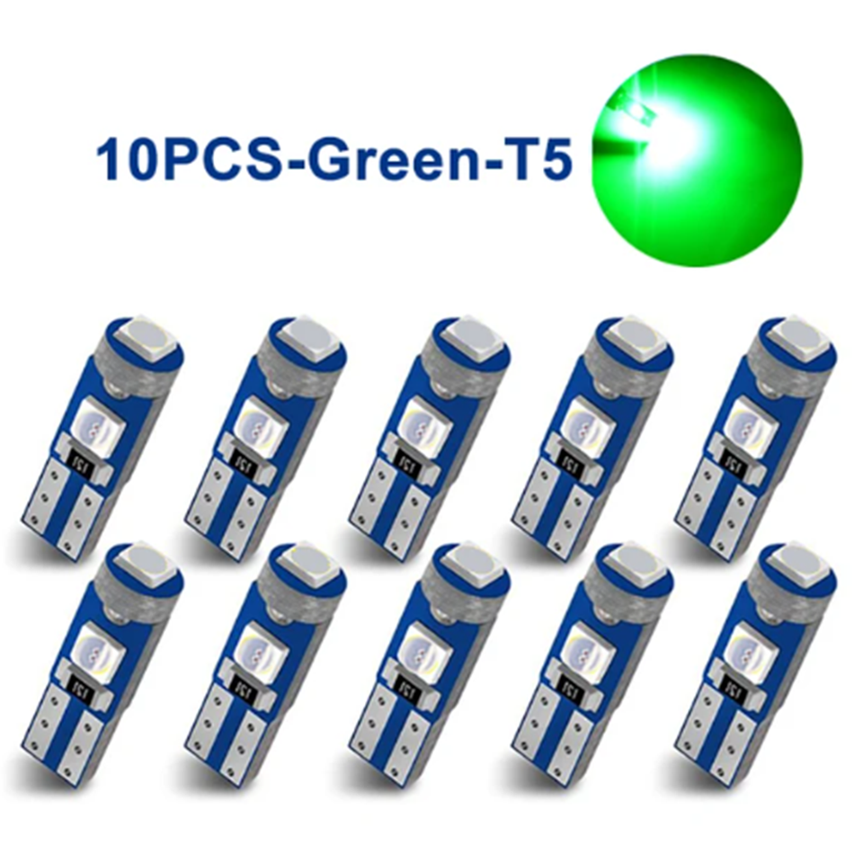 

10 шт., лампы для салона автомобиля, W3W W1.2W 3030-3SMD