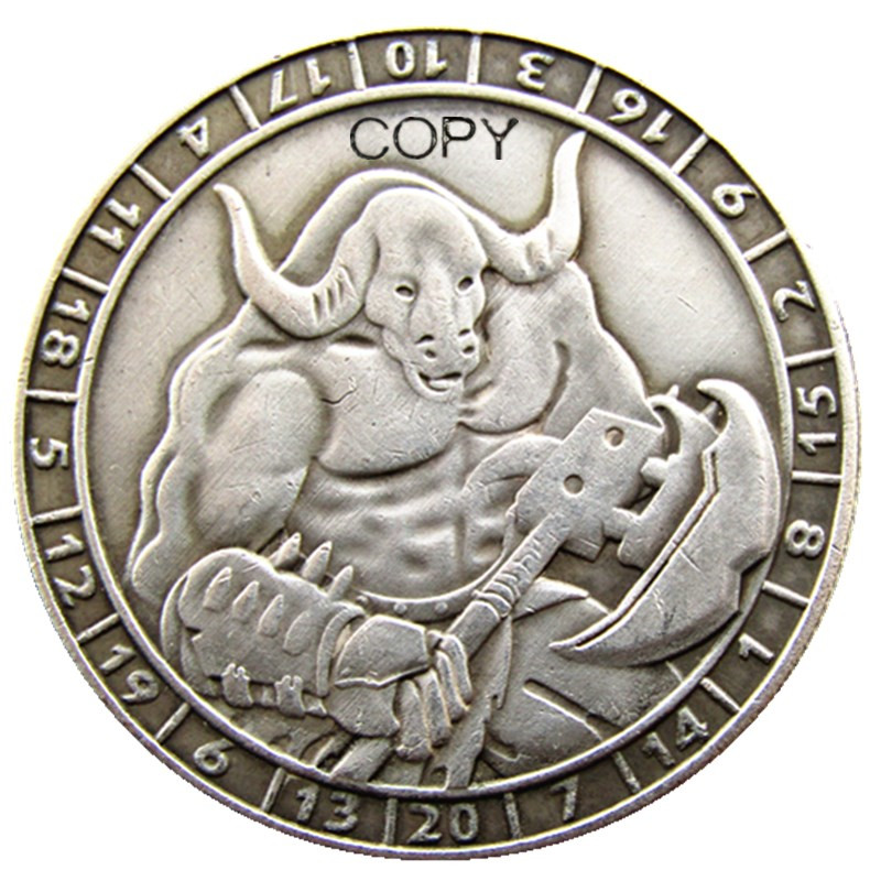 

Серебряная копия монеты Хобо Морган 1880-1899