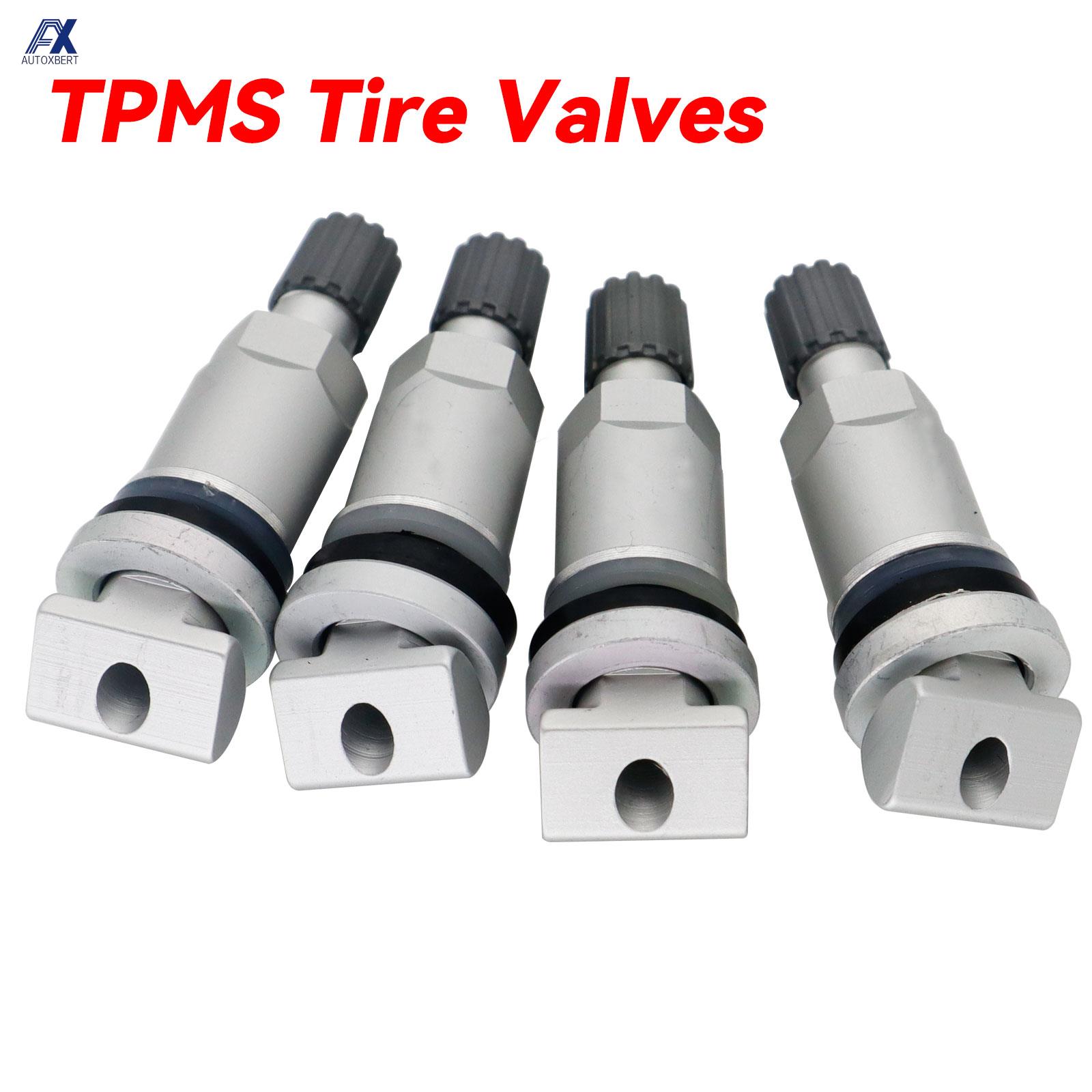 

4x стержни клапанов колес TPMS, сменный ремонтный комплект, датчик контроля давления в автомобильных шинах для Honda Dodge Suzuki Hyundai Mazda Nissan
