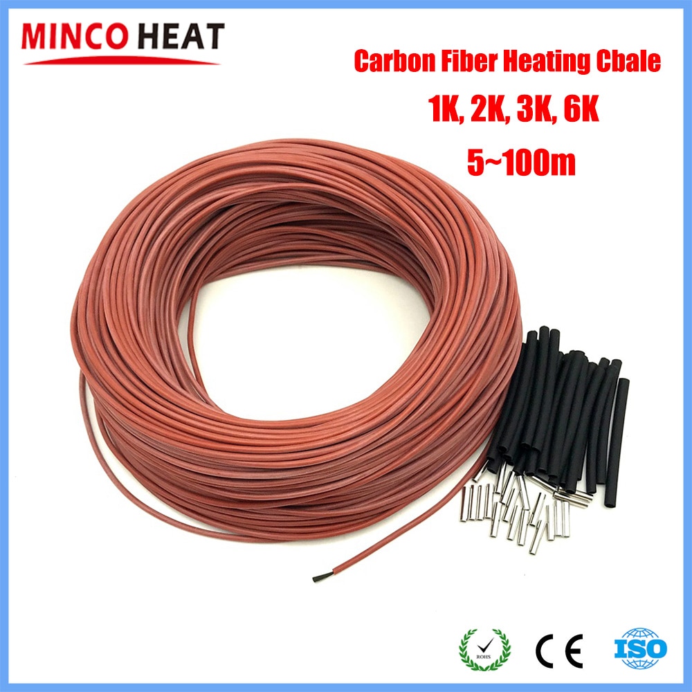 

Нагревательный кабель из углеродного волокна MINCO HEAT