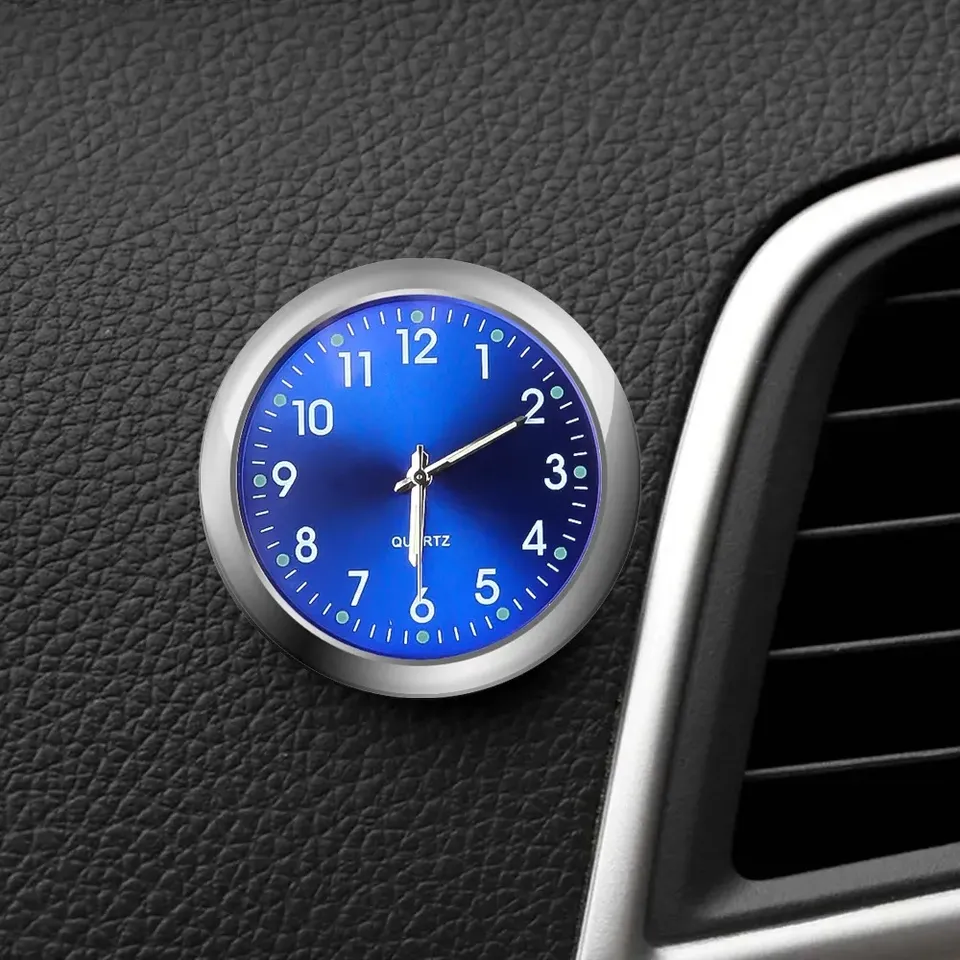 

Кварцевые автомобильные часы с подсветкой, украшение интерьера автомобиля, быстрая установка на выходе воздуха