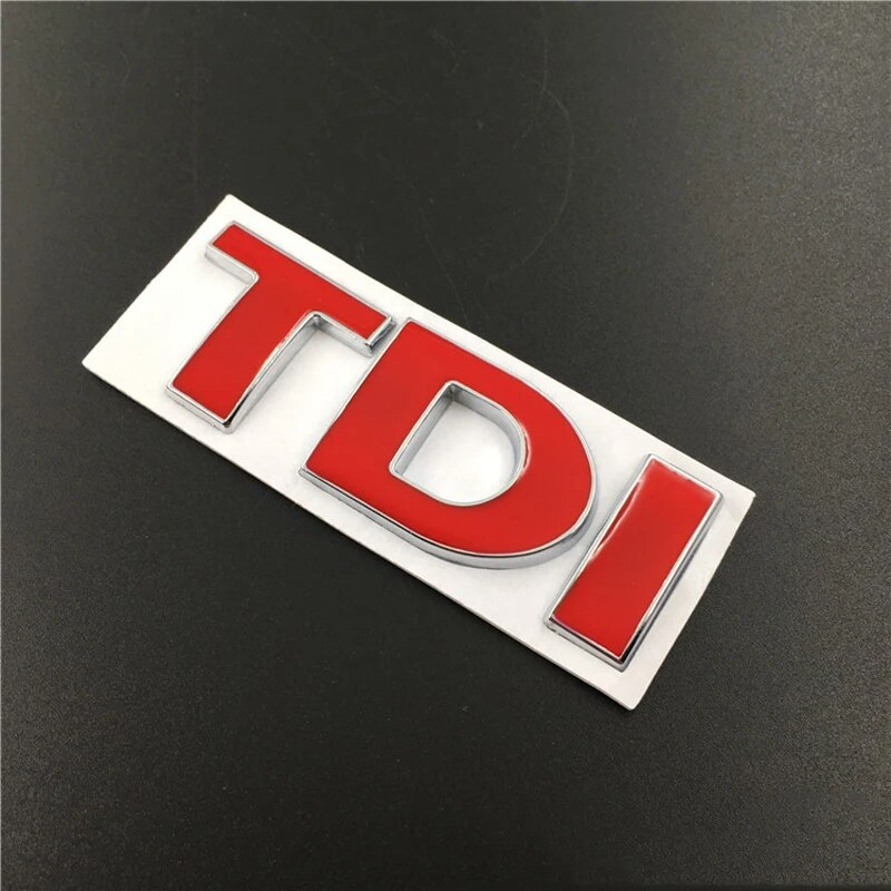 

3D металлические буквы для автомобиля наклейки TDI буквы для MK2 MK4 MK5 MK6 MK7 TDI эмблема логотип значок аксессуары