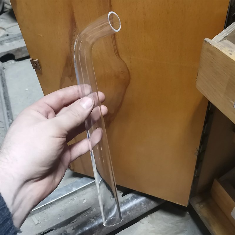 

Г-образная трубка из боросиликатного стекла CHENGDU GLASSWARE
