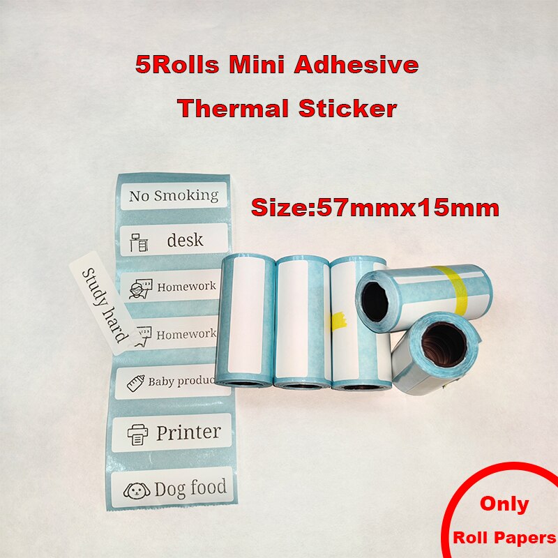 

Бумага для мини-принтера vcvbvo 57mm Width Paper