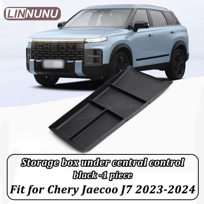 

Linnunu для Jaecoo J7, аксессуары для салона автомобиля, 2025 2024, нижняя крышка ящика для хранения автомобиля с центральным управлением Tpe Chery Explore 06