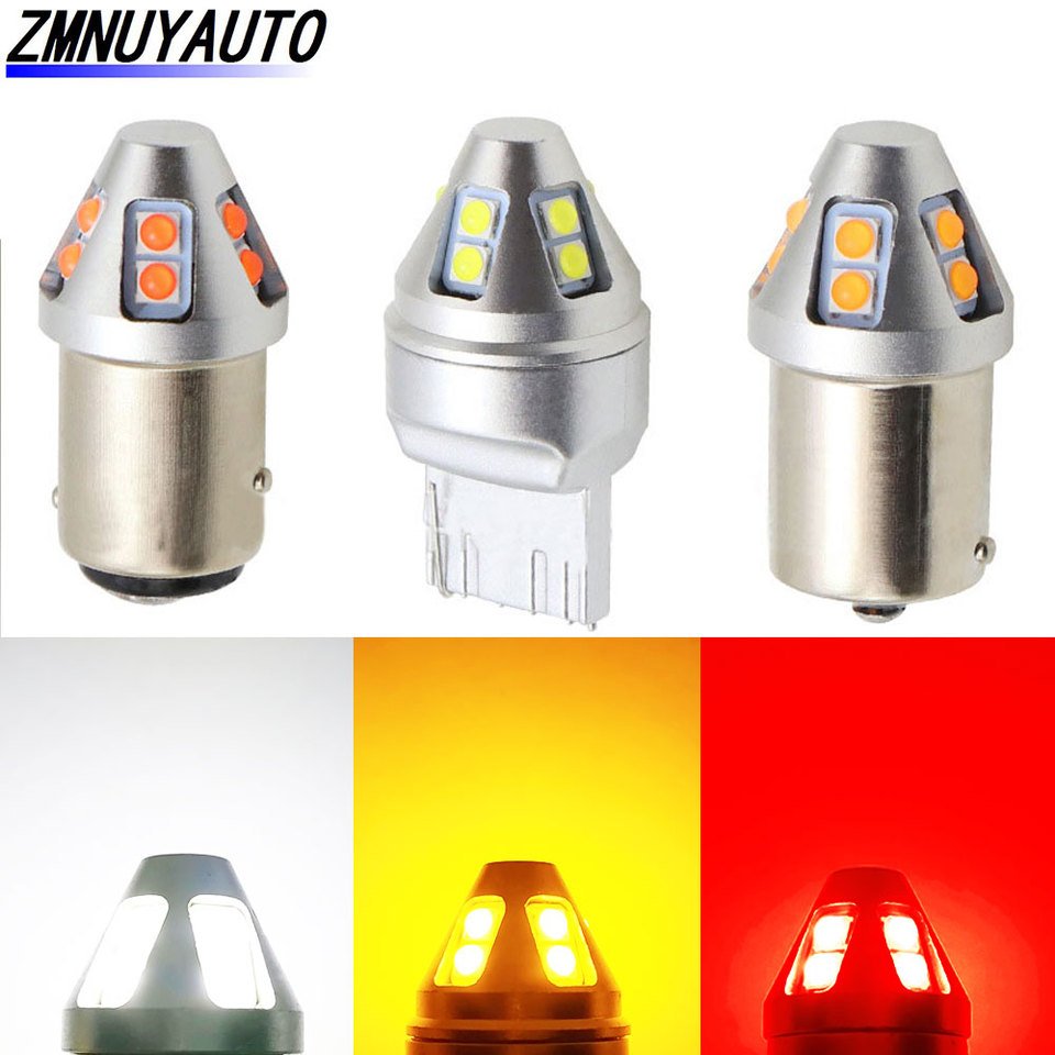 

T20 Led 7443 W21/5W T25 3157 P27/7W ba15s P21W Led 3030 чипов BAY15D P21/5W Автоматическая обратная резервная лампа DRL Автомобильный указатель поворота