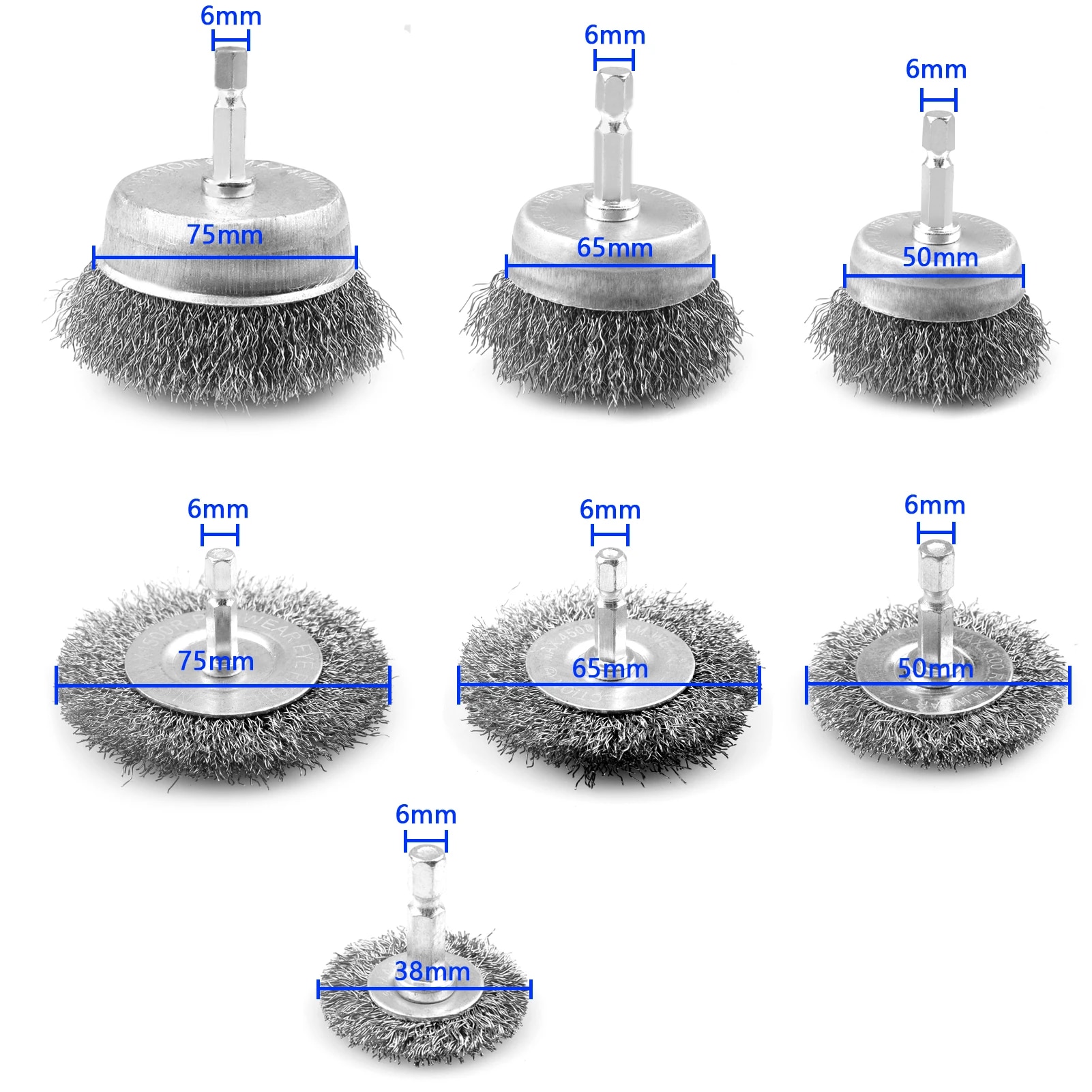 

CHEERBRIGHT Щетка из стальной проволоки для Dremel