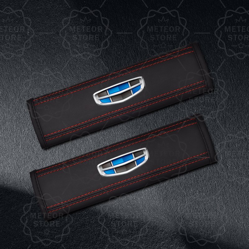 

Чехол для кожаного ремня безопасности с эмблемой Geely, 2 шт.