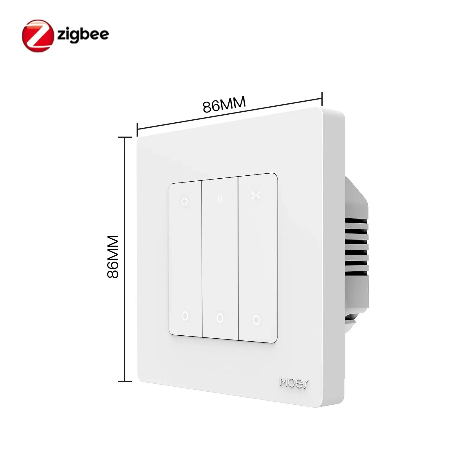 

MOES Smart ZigBee Переключатель штор для роллет